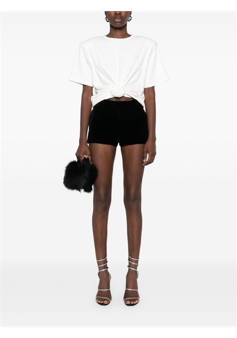 White knot-detail T-shirt Magda butrym - women MAGDA BUTRYM | 181425CRM